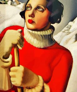 Saint Moritz Tamara De Lempicka paint by numbers