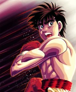 The Boxer Ippo Makunouchi paint by number