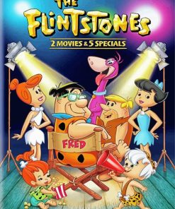 The Flintstones Animation Poster paint by number