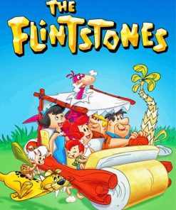 The Flintstones Animation paint by number