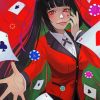 The Gambler Yumeko Jabami Kakegurui paint by number