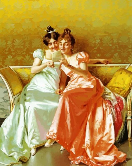 The Letter Vittorio Reggianini paint by number