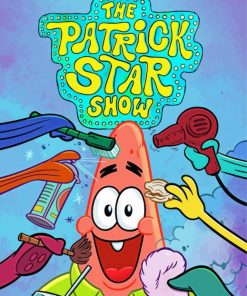 The Patrick Star Show paint by number