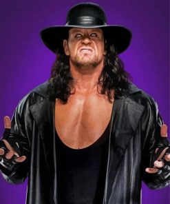 The Undertaker paint by number