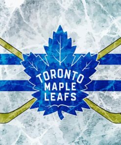 Toronto Maple Leafs Ice Hockey paint by numbers