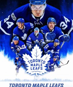 Toronto Maple Leafs Players paint by numbers