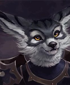 Velox The Vulpera paint by numbers