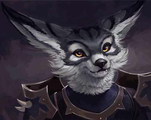 Velox The Vulpera paint by numbers