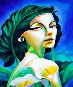 Woman Of Substance Octavio Art paint by number