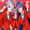 Yumeko Jabami And Kirari Momobami paint by number