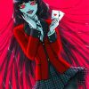 Yumeko Jabami Kakegurui Anime paint by number