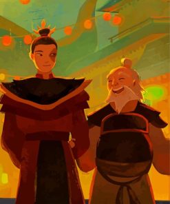 Suko And Iroh Avatar paint by numbers