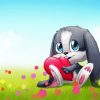 Adorable Bunny paint by number