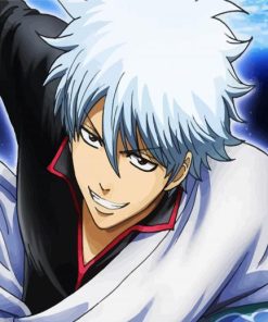 Aesthetic Gintama paint by number