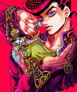 Aesthetic Jojos Bizarre Adventure paint by number