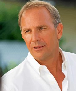 Aesthetic Kevin Costner paint by number