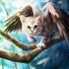 Angel Kitty paint by number