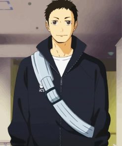 Anime Character Daichi Sawamura paint by number