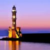 Chania Lighthouse paint by number