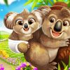 Cute Koalas paint by number