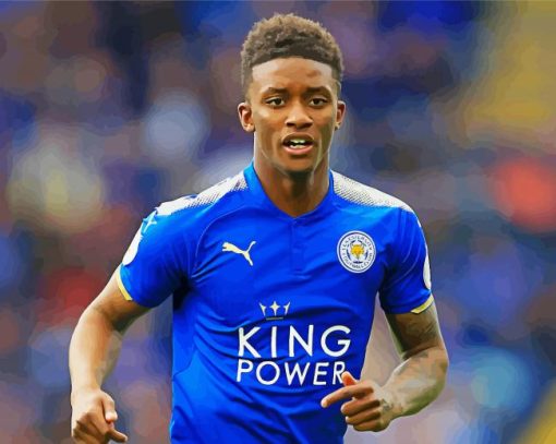 Demarai Gray Football Player Everton paint by number