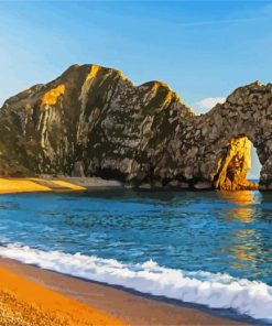 Durdle Door Uk paint by numbers