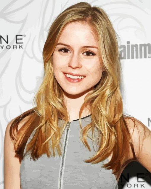 Erin Moriarty paint by number