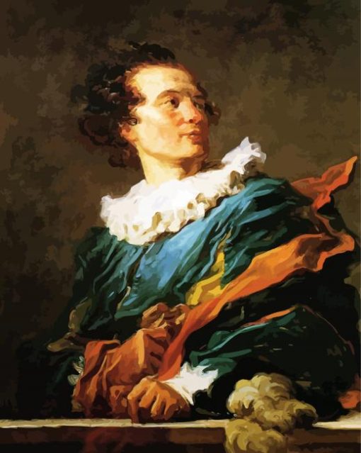 Fragonard Abbot Saint Non paint by number