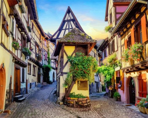 France Eguisheim paint by number