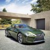 Green Lexus LC paint by number