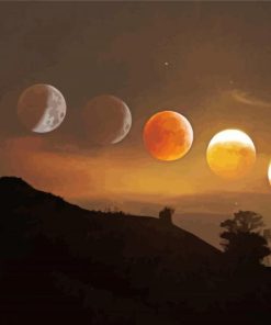 Lunar Eclipse Moves paint by number