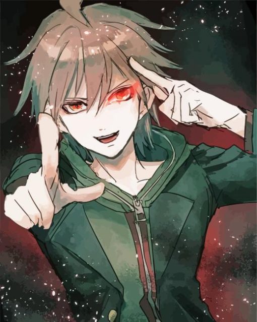 Makoto Naegi paint by number