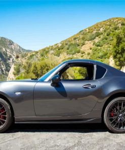 Mazda MX5 paint by numbers