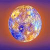 Mercury Planet paint by number