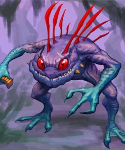 Murloc Hunter paint by number