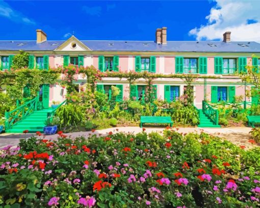 Museum Of Impressionism Giverny France paint by number