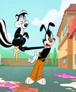 Pepe Le Pew Anime paint by number