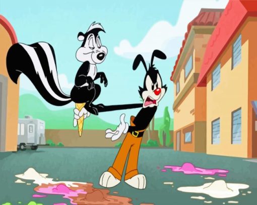 Pepe Le Pew Anime paint by number