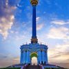 Rudaki Park Monument paint by number