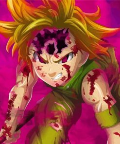 Seven Deadly Sins Melodias Demon Nanatsu paint by numbers