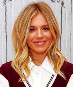 Sienna Miller paint by number