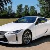 White Lexus LC paint by numbers