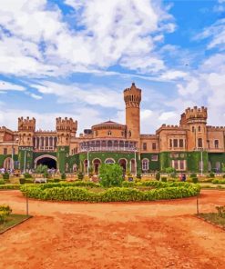 Bangaluru Bangalore Palace paint by number