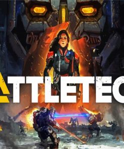 Battle Tech Video Game paint by number