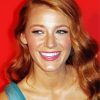 Beautiful Blake Lively paint by number