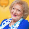 Betty White Smiling paint by number