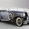 Black Duesenberg Retro Car paint by number