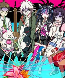 Danganronpa Game Characters paint by number