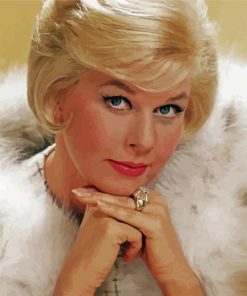 Doris Day American Actress paint by number