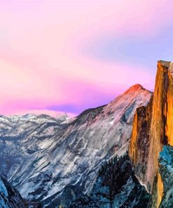 El Capitan Sunrise paint by number